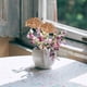 thumbnail image 2 of 5 tallos artificiales de hortensias doradas, flores decorativas realistas para el hogar y fiestas, centros de mesa de temporada y bodas., 2 of 5