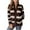 Brown, variant on GigrtiJin Womens Striped Knit Cardigans Sweaters Trendy Long Sleeve Lightweight Open Front Button Sweater Coats