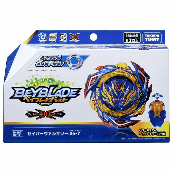 Takara Tomy Beyblade BURST Dynamite Battle B-187 Starter Savior Valkyrie.Sh-7