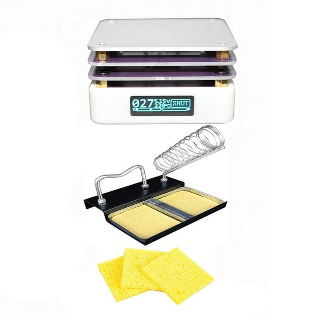 Mini placa calefactora PD de 65 W, pantalla LED, placa PCB, placa calefactora para soldadura, plataforma de precalentamiento, herramientas de reparación-B