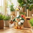thumbnail image 4 of Sruoe Porch Goose Clothes, 23" Porch Goose Outfits for Lawn Yard and Patio Decoration, Lawn Goose Clothing for Cement Goose Lawn Goose Outfit, Garden Goose Costume, 4 of 7