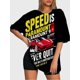 thumbnail image 3 of T-shirt short sleeve round neck summer casual loose N244, 3 of 5
