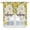 Yellow Beige, variant on Swag Valance Curtains for Windows, Lemon Farmhouse Light Filtering Kitchen Curtains with Rod Pocket, Summer Fruit Botanical Beige Burlap Window Treatment Valances for Living Room, 36x36 - 2 PCS