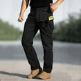 thumbnail image 5 of Fewfanhot Work Pants for Men Tactical Pants for Men Waterproof Ripstop Work Pants Thermal Cargo Pants with Multi Pockets, 5 of 9