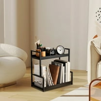 sruoe Cabinet Organizer, Kitchen Storage Rack, Kitchen Counter Shelves Clearance, Spice Rack, Cabinet Countertop Shelves, Portable Small Free Standing Storage Rack Shelving