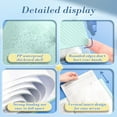 thumbnail image 5 of A4 Paper Insert Loose Leaf Folder,Tansparent Binder with Plastic Sleeves,Displays 60-Pages Documents,Certificates,Important Papers,Document Organizer Binder, 5 of 7