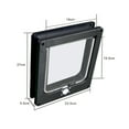 thumbnail image 2 of unbranded Puerta Para En Negro Con Superficie Resistente Y Cepillo Silencioso, 2 of 8