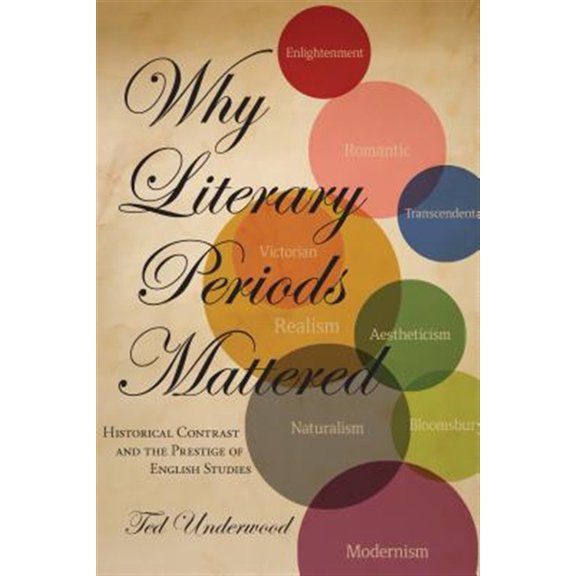 Pre-Owned Why Literary Periods Mattered : Historical Contrast and the Prestige of English Studies (Hardcover)