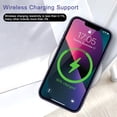 thumbnail image 4 of for iPhone 13 Case Cute Slim Shockproof Phone Case with Wireless Charging Support and Protection, Deep Purple, 4 of 14