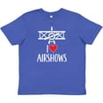 thumbnail image 3 of Inktastic I Love Airshows Youth T-Shirt, 3 of 5