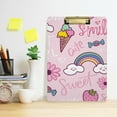 thumbnail image 6 of GZHJMY Ice Cream Clipboard A4 Standard Size Decorative Clipboard with Low Profile Metal Clip for Students Men Women Classroom and Office Whiteboard Clipboards, 6 of 7