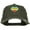Olive, variant on Rasta Heart Embroidered Unstructured Cap - Khaki OSFM