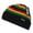 Jamaican, variant on Cuglog Beanies Beany For Men Women Rasta Sailor Striped Knit 3 Tone Skull Caps Hats Ski Warm