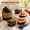 Black, variant on 120 Pack 5 oz Disposable Mini Cake Pans with Clear Lids and Spoons, Square Aluminum Foil Baking Cups for Cupcakes, Brownies, Cheesecake, Desserts and Party Treats