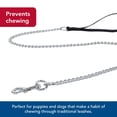 thumbnail image 3 of Cadena Leash Coastal Titan de metal resistente de 2 mm x 1,2 m, negra, 3 of 7
