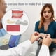 thumbnail image 2 of DIY dentures to repair missing teeth or DIY full mouth denture kit dentures upper and lower temporary dentures, 2 of 5
