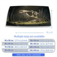 thumbnail image 4 of Aquarium Background Stickers  - Dinosaur, Skull, Teeth - Fish Tank Reptile Terrarium Decor Poster, 4 of 6