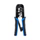 thumbnail image 3 of Pelacables de trinquete de crimpadora de cable de red para 6P 8P RJ11 RJ45 (azul negro) Likrtyny Para estrenar, 3 of 9