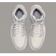 thumbnail image 3 of N I-K-E A i r-Jor-dan 1 Mid Wolf Grey White FQ7720-002 Men’s Shoes NEW, 3 of 6