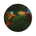 thumbnail image 2 of Easygdp Hybrid Parrot in the Forest Automobile Tire Dust Cover, 14-17in Spare Tire Cover Universal Fit for Trailer, Car, Truck, SUV, Jeep - 16 inch, 2 of 9