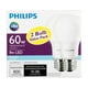 Philips 8 Watts A19 60 Watts Remplacement 800 Lumens Lumière du Jour LED Ampoule, 6 Pack – image 3 sur 5