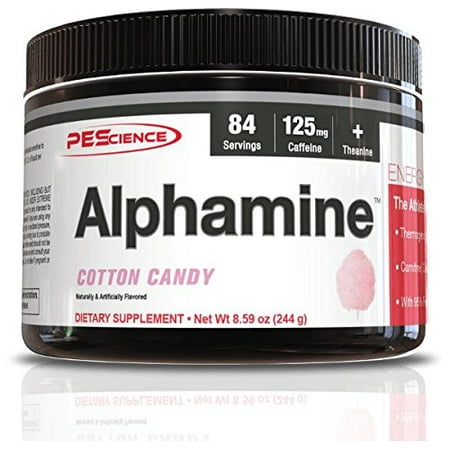 PEScience Alphamine, Cotton Candy, 84 Portions