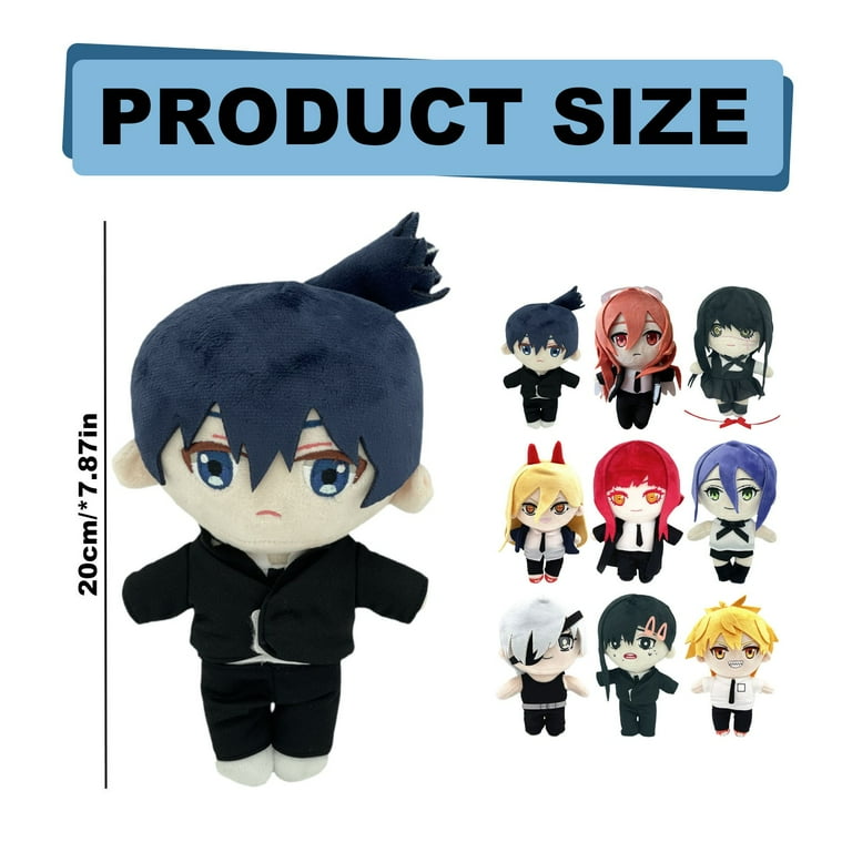 Chainsaw Man Plush, 7.9 Inch Quanxi Emotional Support Plush