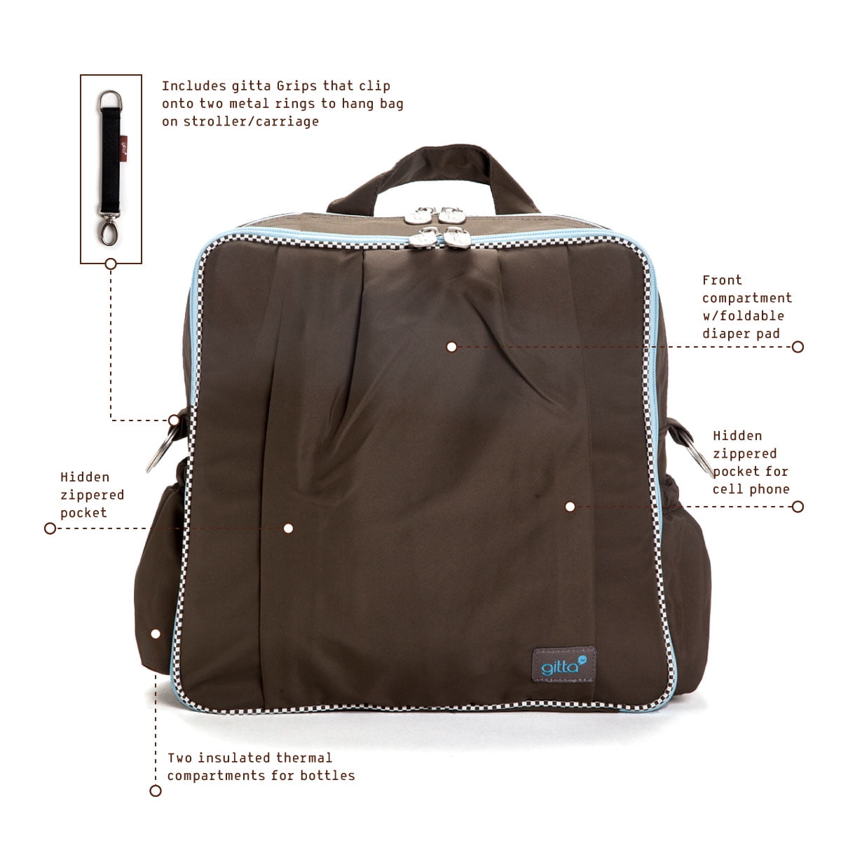 gitta diaper bag