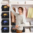 thumbnail image 2 of Hat Storage Dofilachy, apilable, para 28 gorras de béisbol (paquete de 2), 2 of 7