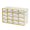 YELLOW, variant on Storage Cabinet Organizer Stackable. Adjustable. Easy Visibility.