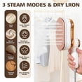 thumbnail image 2 of Travel Steamer for Clothes Portable Mini Ironing Machine Handheld Mini Steamer Garment Steamer for Home EU PLUG,B, 2 of 5