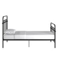 thumbnail image 4 of Weston Home Gabrielle Metal Arches Twin Platform Bed, Black, 4 of 9