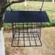 thumbnail image 1 of Outdoor Bird Feeder Hanging Suet Holder Food Dispenser Creative Parrot Treat Box With Roof Wind Proof, 1 of 5