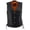 Black, variant on Milwaukee Leather MLL4500 Women's Classic Black Leather V-Neck Motorcycle Rider Vest w/ Side Laces X-Small