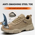 thumbnail image 3 of AUXDIQ Safety Trainers Men Women Steel Toe Cap Work Shoes Comfy Construction Industrial Sneakers, 3 of 6