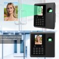 thumbnail image 1 of Face Recognition Fingerprints for Employees Small Business, Attendance and Access Control Machine, 300 Face Capacity, Time Clock, 2.5in Color Screen, TCPand IP, 1 of 7