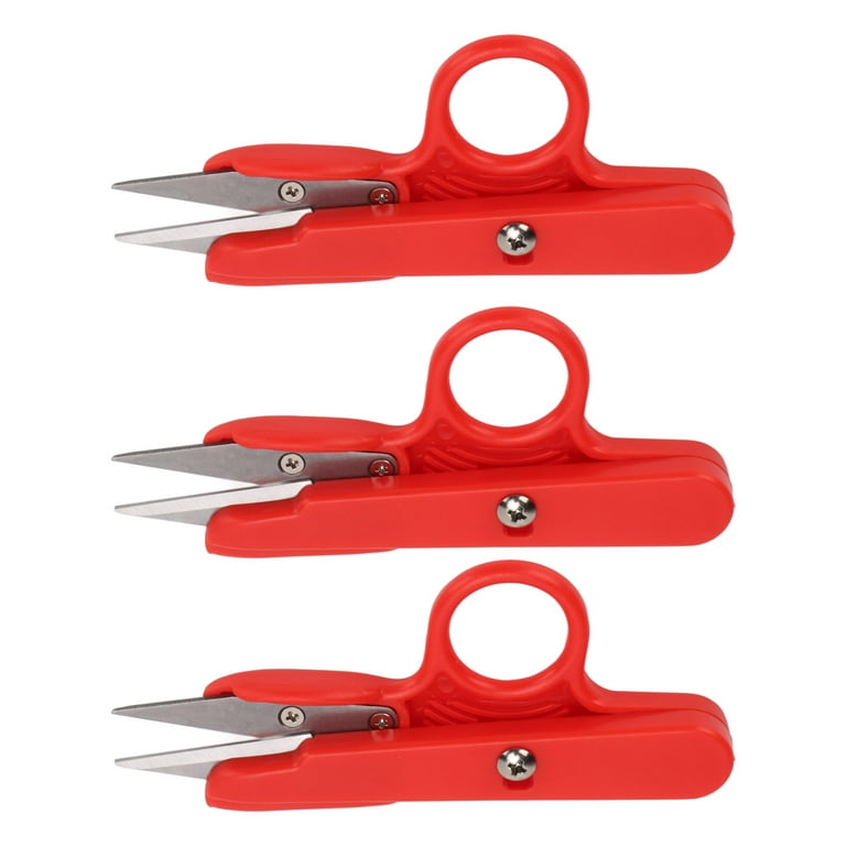EOTVIA 3Pcs Thread Snips Stainless Steel Smoothing Easy Cutting