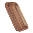 thumbnail image 2 of Elegant Sushi Tray Snacks Salad Desserts Wooden Serving Dish for Home Restaurant 16.5*12.5*2cm 26s, 2 of 5