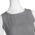 thumbnail image 6 of Riforla Women Casual Striped Sleeveless Dress Crew Neck Linen Pocket Long Dress Petite Spring Maxi Dresses for Women Casual Fall Dresses for Women Womens Dresses Black XXXXL, 6 of 7