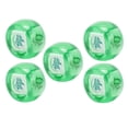 thumbnail image 1 of Dados De Dirección Del Viento Mahjong, 5 Uds., Este, Suroeste, Norte, Esfera, Juego De Entretenimiento, Dados, 1 of 7