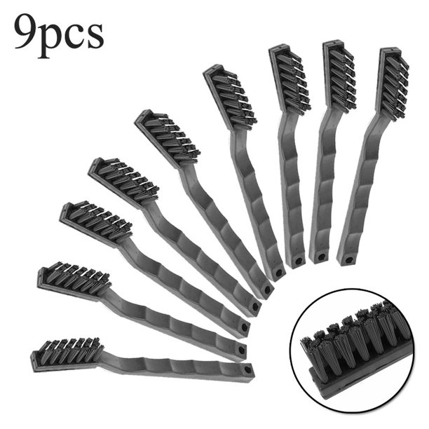RANMEI 9pcs Plastic Handle Conductive Ground ESD Anti Static Dust