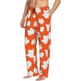 thumbnail image 6 of Sikiie Bright Autumn Leaves Charm Pajama Pants Men, PJ Bottoms, Sleep & Lounge Pants-X-Large, 6 of 6