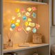 thumbnail image 4 of Lámpara LED con forma de rosa y USB,luz nocturna con flores artificiales regulables para decoración de dormitorio y escritorio,regalo romántico para cumpleaños,aniversarios y San Valentín., 4 of 6