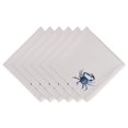 thumbnail image 1 of Juego de Servilletas DII Seashore 51x51 cm Cangrejo Azul 6 Piezas, 1 of 7