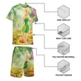 thumbnail image 3 of Kids Tinker Bell Short Sleeve T-Shirt And Shorts Outfit Set Athletic Mesh Shorts Set for Boys, 3 of 7