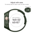 thumbnail image 5 of SURITCH Sport Band with Case for Apple Watch Ultra 3&2&1 49mm, Soft Silicone Shockproof Protective, Green, 5 of 11
