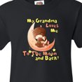 thumbnail image 4 of Inktastic My Grandma Loves Me to the Moon and Back Youth T-Shirt, 4 of 5