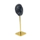 thumbnail image 2 of Modelo de silicona Modelo de pendientes Organizador Altura de 17 cm para decoración de la boda Accesorio resistente Rack de almacenamiento de cobre Derecho negro, 2 of 8