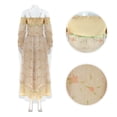 thumbnail image 3 of Vestido amarillo Padme Amidala de XCDAHAIL para mujer, para cosplay, talla S, 3 of 7