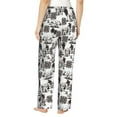 thumbnail image 3 of Xecao Beach Women's Straight Lounge Pajama Pants: The Epitome of Relaxed Sleepwear, 3 of 9
